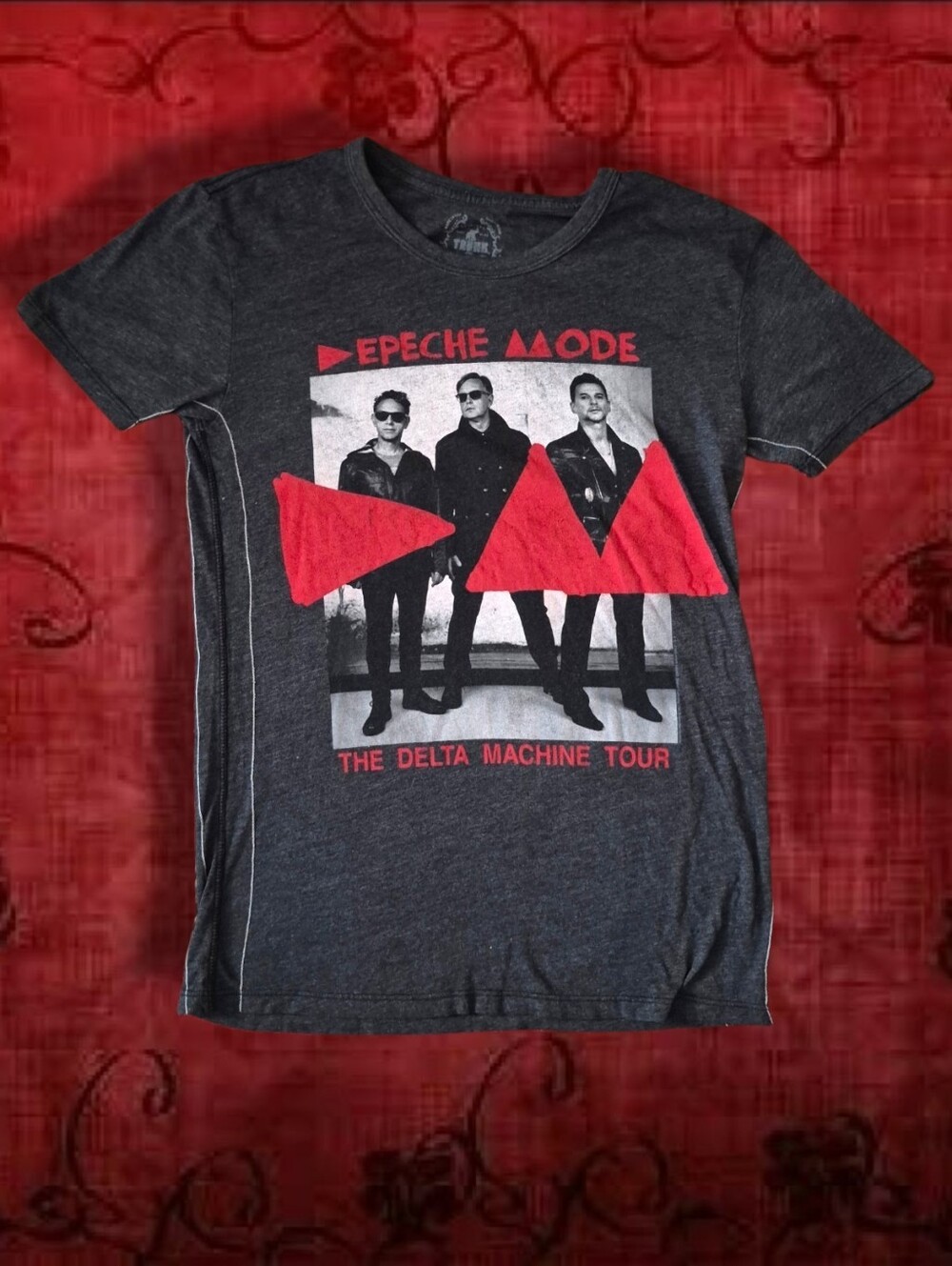 Depeche Mode The Delta Machine Tour Shirt Trunk LTD Synthpop Goth 80s New Wave